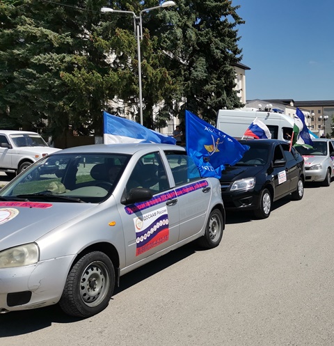 Автопробег по местам боевой Славы посетил Зольский район 