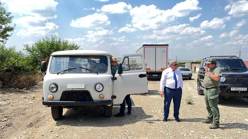 Зольский район передал еще один автомобиль для бойцов, участвующих в специальной военной операции