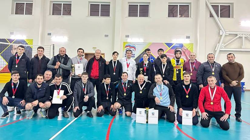 В физкультурно-оздоровительном комплексе «Победа» успешно завершился волейбольный турнир