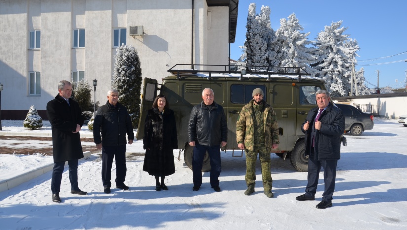 Зольский район отправил очередной гуманитарный груз бойцам, которые находятся в зоне проведения СВО