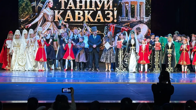 Ансамбль национального танца «Мое Сармаково» успешно выступил на IV Международном фестивале-конкурсе «Танцуй, Кавказ» в Нальчике
